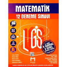 8. sınıf LGS Matematik 12 li Deneme Sınavı Mozaik Yayınları