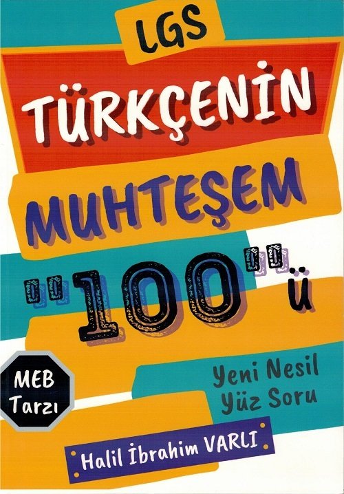 8.Sınıf LGS Türkçenin Muhteşem 100 ü Yüz Soru Destek Kariyer Yayınları