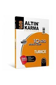 Altın Karma 8. Sınıf LGS Türkçe Deneme