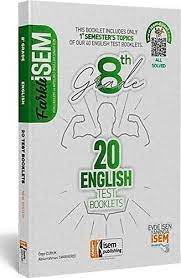 LGS 8. Sınıf 1. Dönem İngilizce 20 Branş Deneme Deneme İsem Yayınları