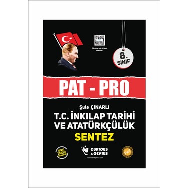 LGS 8. Sınıf Pat-Pro T.C. İnkılap Tarihi ve Atatürkçülük Sentez Pat Yayınları