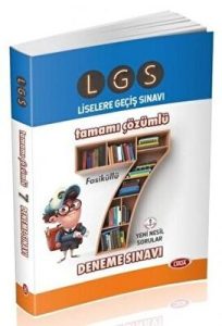 LGS Tamamı Çözümlü 7 Deneme Sınavı Data Yayınları